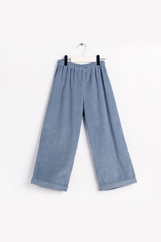 2024秋冬系列- 有機棉燈芯絨寬褲