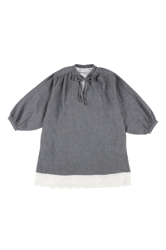 2024秋冬系列 - 刺繡滾邊洋裝(女性尺寸S及M)