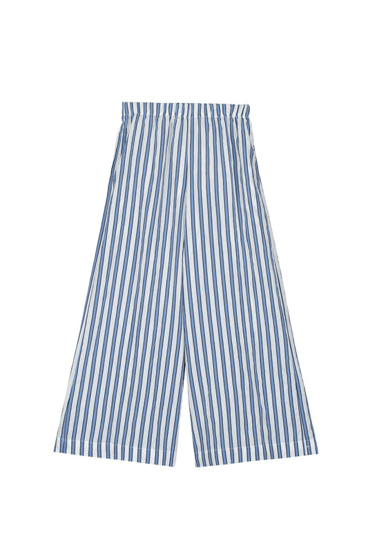 2025春夏系列 - 條紋直筒寬褲(女性:S)
