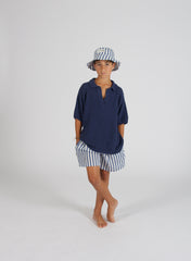 2025春夏系列 - 中性款條紋襯衫(2Y-8Y/女性:S及M)