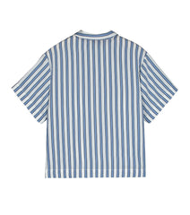 2025春夏系列 - 中性款條紋襯衫(2Y-8Y/女性:S及M)