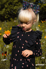 Wauw Capow -2024秋冬系列- 彩色亮片大蝴蝶結髮圈