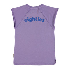 2025春夏系列 - 薄棉紫色長版T恤裙(剩一件4Y)