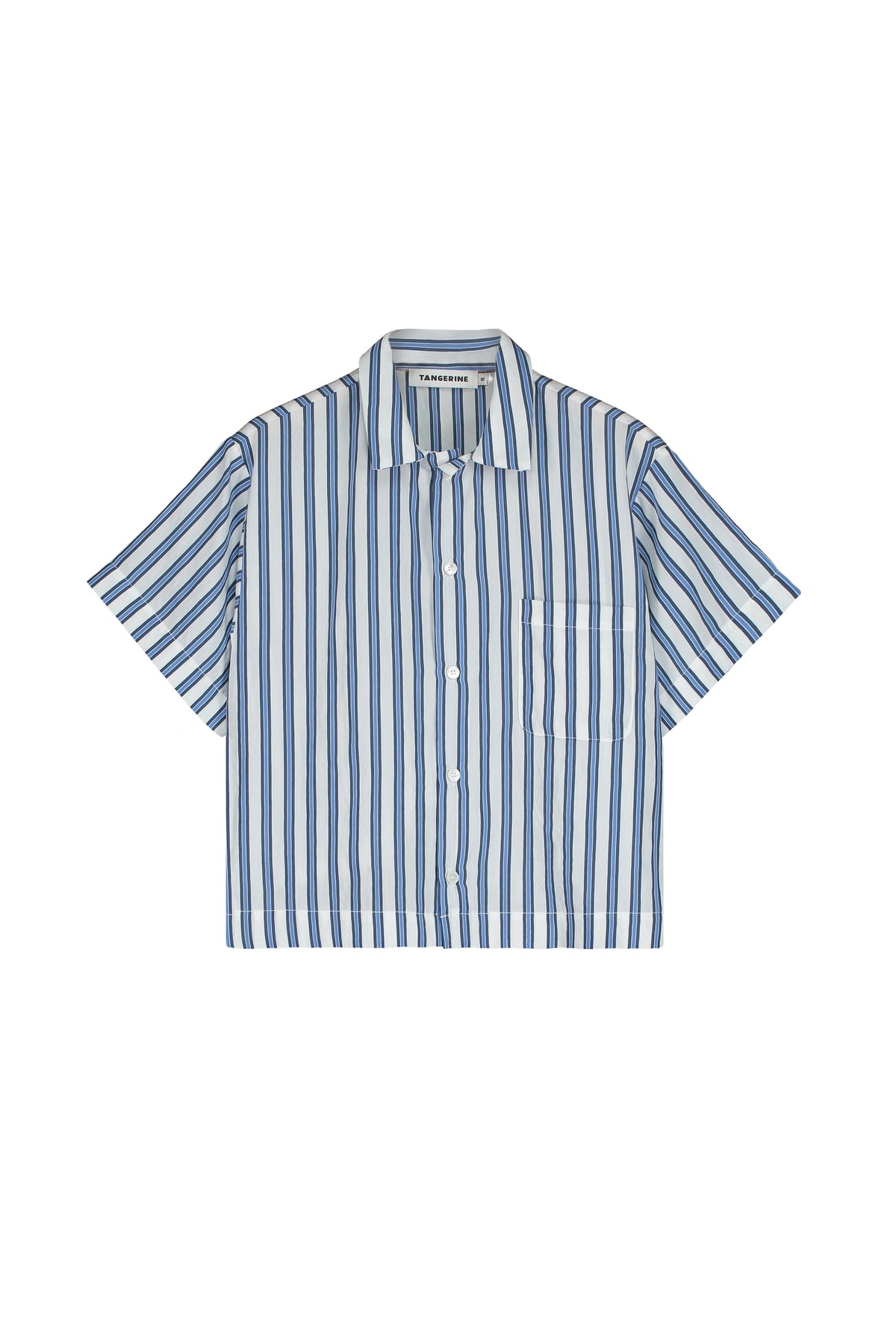 2025春夏系列 - 中性款條紋襯衫(2Y-8Y/女性:S及M)